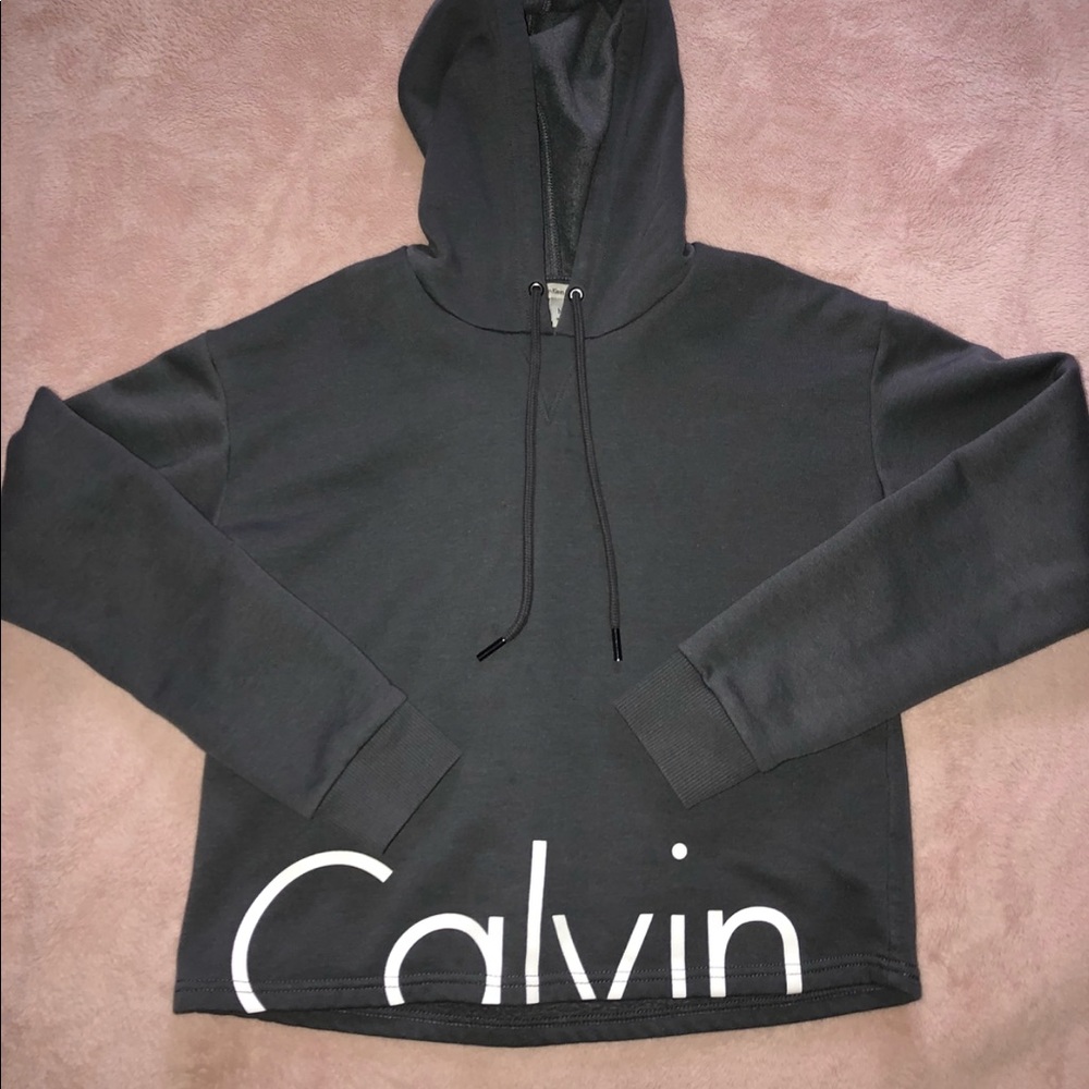 Calvin Klein Crop top hoodie
